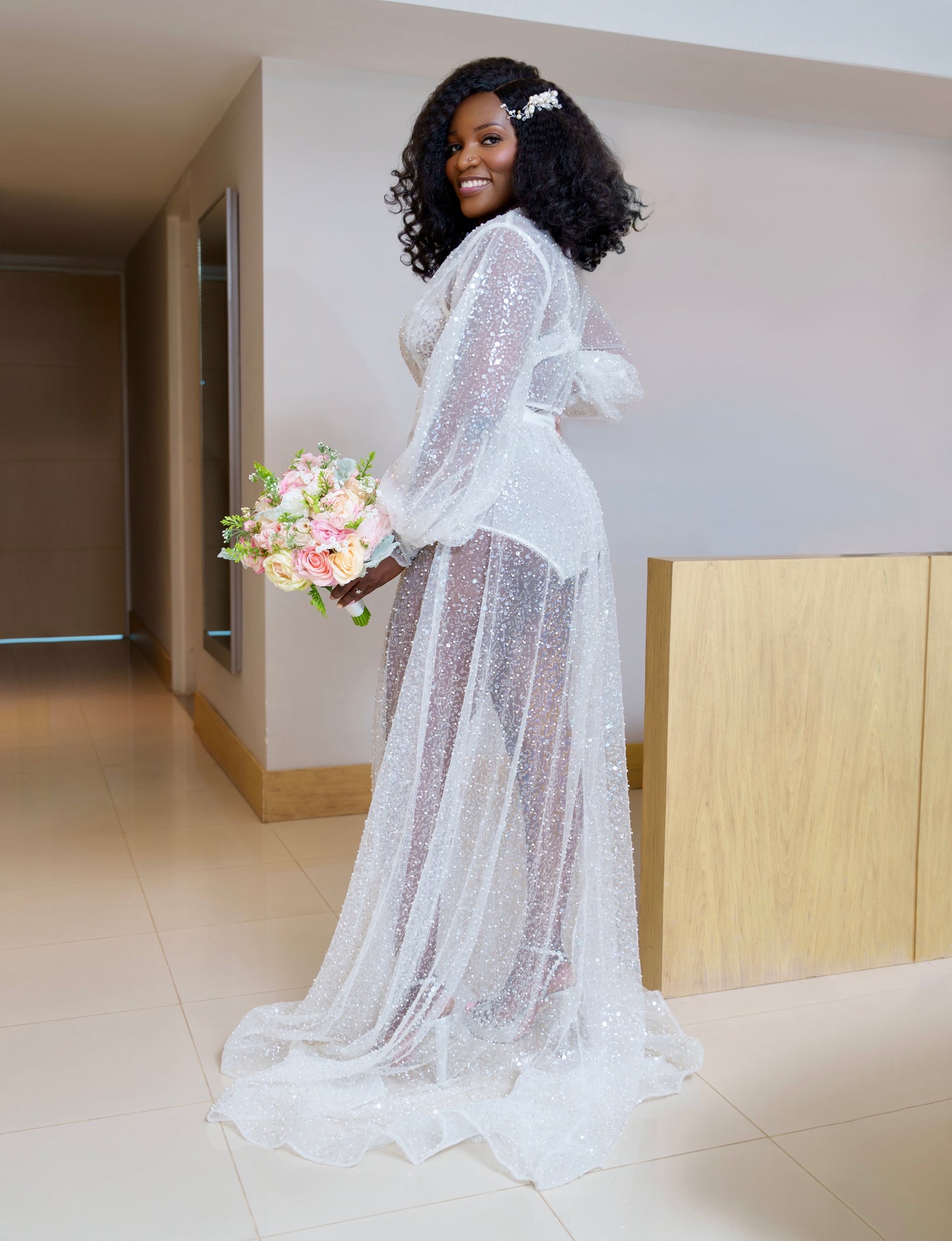 Bridal Robe- Bella Sposa