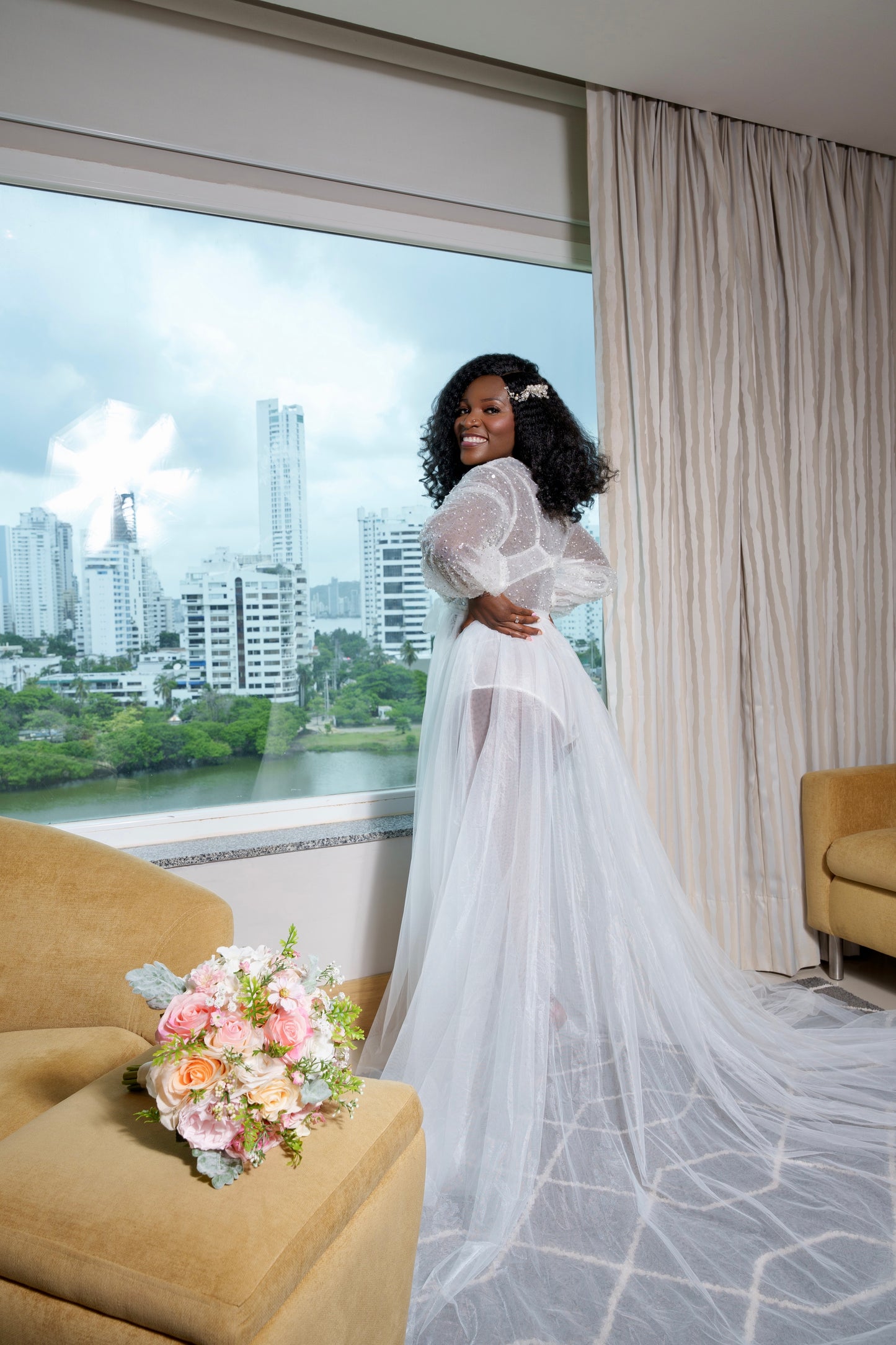 Bridal Robe-Belladonna Robe