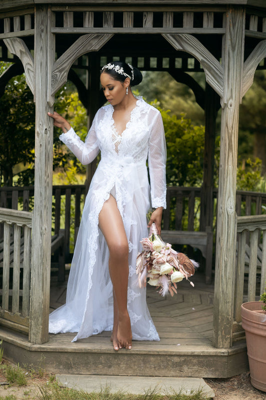 Bridal Robe- Lila